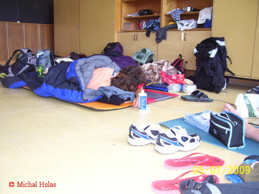 024  Odpoledn  odpo inek p ed posledn  slu bou na   parti ky - Klad vko s Ivou